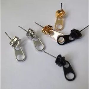 🌸CUTE🌸 Punk Metal Zipper Earrings